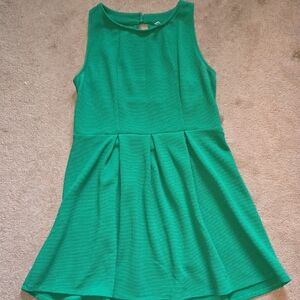 Xhilaration Green Sleeveless Dress Size XL